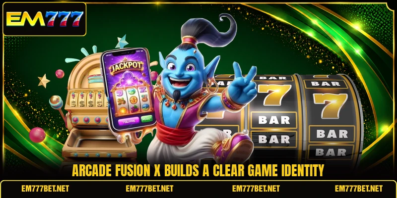 Arcade Fusion X builds a clear game identity