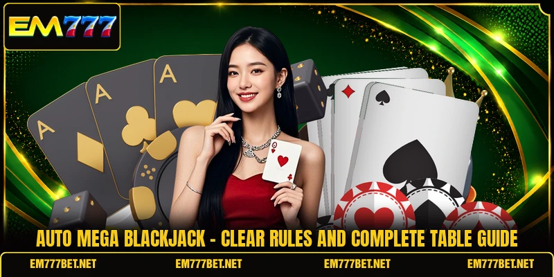 Auto Mega Blackjack - Clear Rules And Complete Table Guide