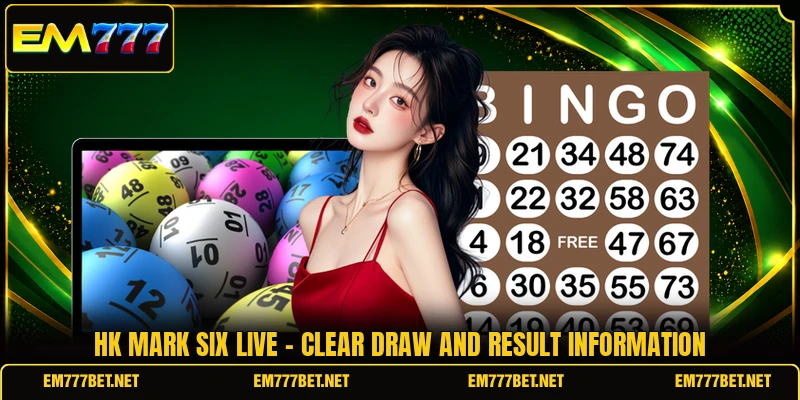 Hk Mark Six Live - Clear Draw And Result Information