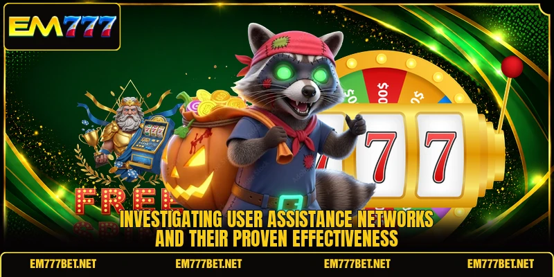 Investigating user assistance networks and their proven effectiveness
