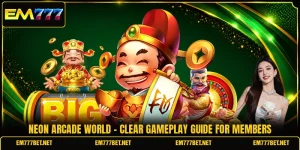 Neon Arcade World - Clear Gameplay Guide For Members