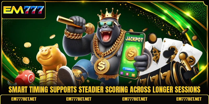 Smart timing supports steadier scoring across longer sessions