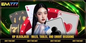 VIP Blackjack - Rules, Tables, And Smart Decisions